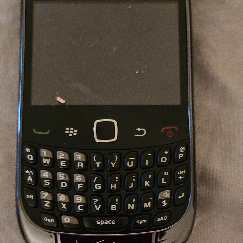 Black QWERTY Smartphone